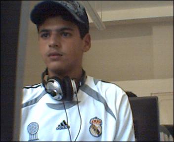 moi avec ma meilleure tenu de real madrid